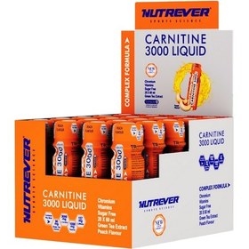 Resim Nutrever L-carnitine Likit 3000 20 Ampül 60 ML 