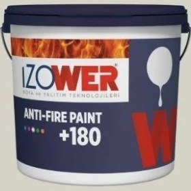 Resim Izower Anti-Fire Paint Yangın Gecikitirici Boya- Kristal 20 -18 kg 