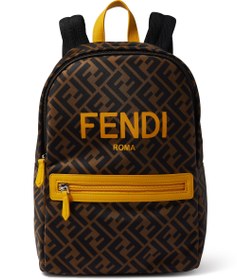Resim Çocuklar için Moda Fendi Sırt Çantası - Sarı - One Size 