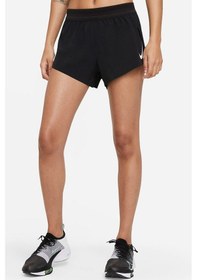 Resim Nike Aeroswift Running Slim Fit Shorts Kadın Slip Astarlı Dar Kesim İç Cepli Pliseli Şort Siyah 