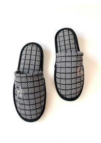 Resim Majhi 3'lü Erkek Kışlık Ev Terlik Ev Terliği Çeyiz Terliği Erkek Misafir Terliği Karışık 