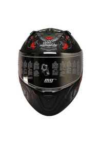 Resim Mts Pro Helmets M-801 Snake Full Face Motosiklet Kaskı Myth Grey 