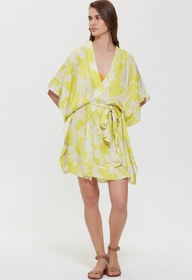 Resim Dahlia Bianca Liza Kısa Kimono 