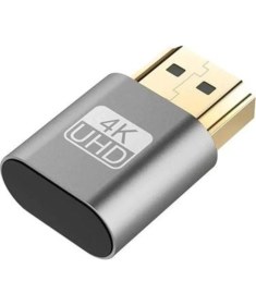 Resim Shuto HDMI Dummy HDMI Sanal Ekran Kartı Adaptörü 4K Sanal Ekran Kartı Adaptörü 