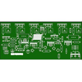 Resim 300 Watt Tek Kanal Mono Amfi Devre Kartı Yeşil 