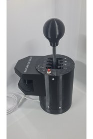 Resim KAPLAN 3D BASKI Direksiyon seti h shifter pedalsız model 