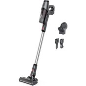 Resim Tefal TY6900 X-Pert 3.60 V Kablosuz Premium Şarjlı Dik Süpürge, 45DK Kablosuz Kullanım, Lityum Üstün Performanslı Pil, Ekstra Hafif Gri & Kırmızı 