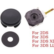 Resim Nintendo 2ds, 3ds, 3ds Xl, Yeni 3ds, 3dsxl, Yeni 2ds Xl İçin Plastik Thumbstick Ve Kap Seti Lacivertdistribütör Garantili 