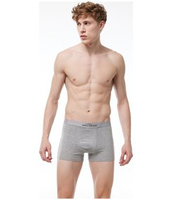 Resim Malabadi Erkek Gri Pamuk Elastan Boxer 075 Gri 