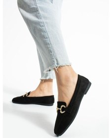 Resim Modafrato Aly-164 Kadın Babet Günlük Kadın Ayakkabı Siyah 