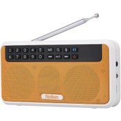 Resim Skycity Rolton E500: Hoparlör Radyo Led Ekranlı, Bluetooth , Tf Kart, Kayıt, Fener Ve Selfie Modu - Turuncu 