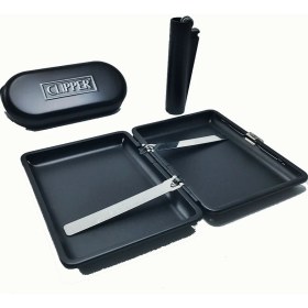 Resim CLİPPER Metal Tabaka Clipper Çakmak Set 