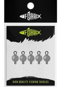 Resim Mafsallı Kurşun - Hareketli İğne Kurşunu - Fishack - 3 Gram - 5'li Paket Diğer 