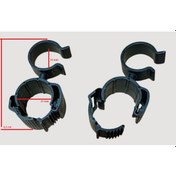 Resim Üniversal Kablo Hortum Cırtlı Kelepçe İç Çap: 61mm,boy:6cm 5 Ad 