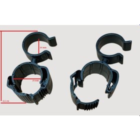 Resim Üniversal Kablo Hortum Cırtlı Kelepçe İç Çap: 61mm,boy:6cm 5 Ad 