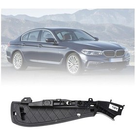 Resim Maoyaya Suntek Destek Oturma Ray Braketi 52107317459 Siyah Bmw Için L, Ray Braketi 52107317459 