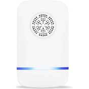 Resim Padalink Beyaz Amerikan Standartlı Ultrasonik Sessiz Fare, Ateşböceği Ve Haşere Kovucu Cihazı - Ev Kullanıma İdeal 