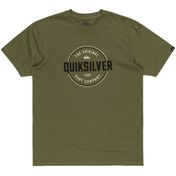 Resim Quiksilver Circle Up SS Erkek Tişört Yeşil 