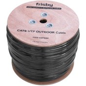 Resim FRISBY FNW-CAT624 305MT CAT6 UTP 0.58MM DIŞ ORTAM KABLOSU 