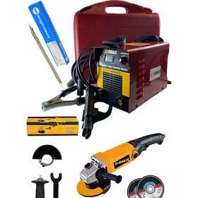 Resim Stilmax Super201T 201A Digitaj Göstergeli İnverter Kaynak Makinesi + Taşlama 