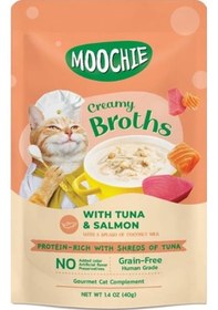 Resim Moochie Ton Balıklı Somonlu Çorba Kedi Ödülü 40 G 