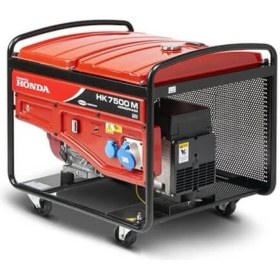 Resim Honda Hk 7500 Ms 7.5 Kva Marşlı Benzinli Monofaze Jeneratör 