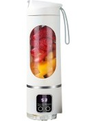 Resim Topnotch White 1500mah Usb Şarjlı Taşınabilir Elektrikli Blender Led Ekranlı 