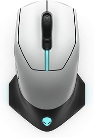 Resim Alienware 610M AW610M Kablolu - Kablosuz Beyaz Gaming Mouse 