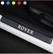 Resim Rover İçin Özel Yeni Uyumlu Aksesuar Oto Kapı Eşiği Özel Yeni Sticker Karbon 4 Adet 