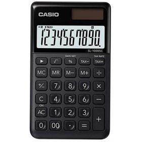 Resim Casio SL-1000SC-BK Cep Tipi 10 Hane Siyah Hesap Makinesi 
