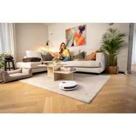 Resim Karcher Rcv 2 Robot Süpürge 4000 Pa Emiş Gücüyle Akıllı Telefon Kontrolü 130 dk Sert Zemin İçin 
