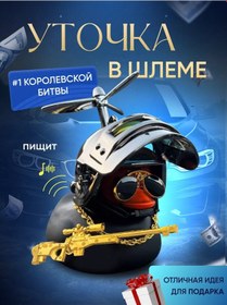 Resim Hillar Aracın İçinde Kasklı Ve Gözlükleri Olan Ördek 431014597 