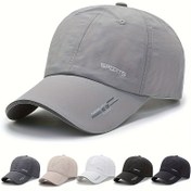 Resim Outdoor Adventures Hafif Spor Beyzbol Şapkası - Nefes Alabilir, Ayarlanabilir, Güneş Koruma, Polyester - Gri, Bej, Beyaz, Siyah Renklerde Mevcut - Dış Mekan Aktiviteleri İçin İdeal 