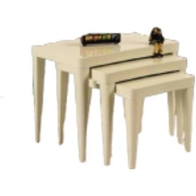 Resim Zigon Osm Kelebek Model Parlak Krem Kayın Ince Torna Retro Ayak I 