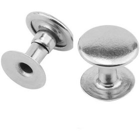 Resim 9 Mm 33,5 No Gümüş Renk Perçin Rivet 30 Adet Gümüş 