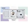 Resim Fujifilm Instax Mini 12 Beyaz Fotoğraf Makinesi - 10'lu Film ve 28'li Mini Albüm Bundle Box 