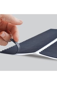 Resim NYN Kaydırmaz Özellikli Tutucu Benekli Omuz Lastiği Siyah Renk 20 Adet 