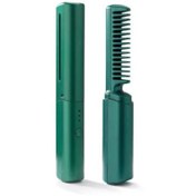 Resim Genel Markalar Mini Kablosuz Seramik Saç Düzleştirici Tarak, 3 Sıcaklık Ayarlı, Pratik ve Şık Kullanım 