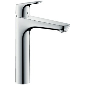 Resim Hansgrohe Focus Tek Kollu Lavabo Bataryası 190 Kumandalı Krom 316 