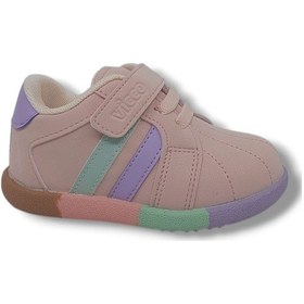 Resim Vicco Heika İlk Adım Bebek Pudra Sneaker Ayakkabı Pudra Pembe 
