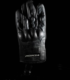 Resim Venom VN-9022 Deri Korumalı Motosiklet Eldiveni 