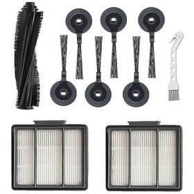 Resim Konesam Shark Ion Robot R85/r71/r72/r75/s86/s87/s88 Vb. Temizlik Aksesuar Seti - 1 Rulo Fırça, 2 Filtre, 6 Yan Fırça, 1 Temizleme Fırça 