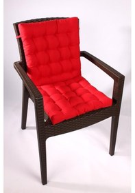 Resim Altınpamuk Lüx Pofidik Rattan Lotus Sandalye Minderi 45X95 