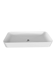 Resim Creavit Ul080 Ultra Tezgah Üstü Lavabo Beyaz 80 CM 