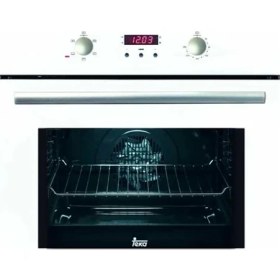 Resim Teka - HAK 625 B - Ankastre Multifonksiyonel Dijital Ekranlı Fırın - Beyaz Cam - 65 lt - 41590072 