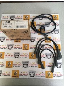 Resim 7702247027 - Ünüvar 160159 R9 R19 Buji Kablosu + Bobin Kablosu 295393718 
