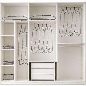 Resim Floransa Mdf Bazalı Yatak Odası Takımı 