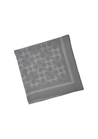 Resim Mim Eşarp Işıl İpek - C Desen Siena Eşarp 100x100 Cm Gri 