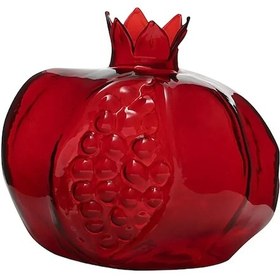 Resim Moveevo Nar Şekilli Dekoratif Vazo - Çiçekler Ve Hidroponik Bitkiler İçin Mükemmel 10 Cm 