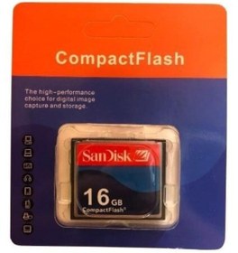 Resim OEM Sandisk 16gb Compact Flash Hafıza Kartı Cf Kart 